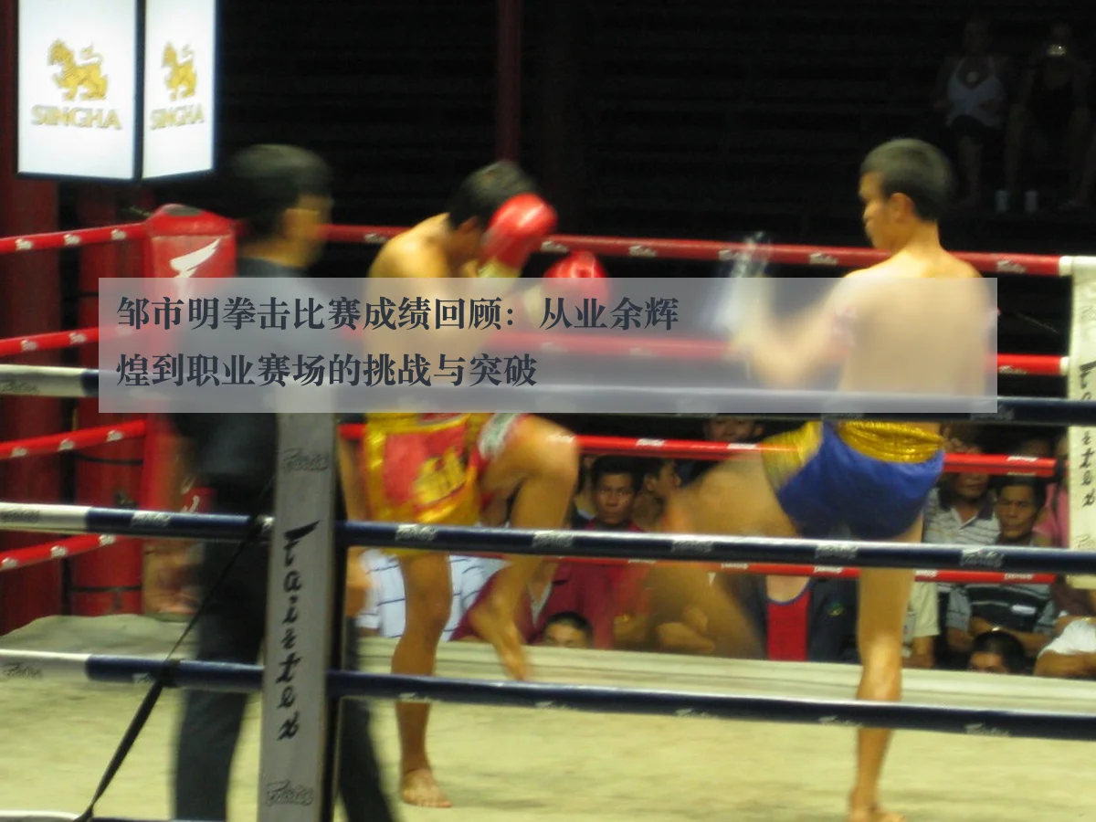邹市明拳击比赛成绩回顾:从业余辉煌到职业赛场的挑战与突破